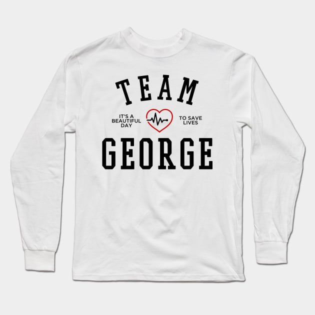 TEAM GEORGE O'MALLEY Long Sleeve T-Shirt by localfandoms